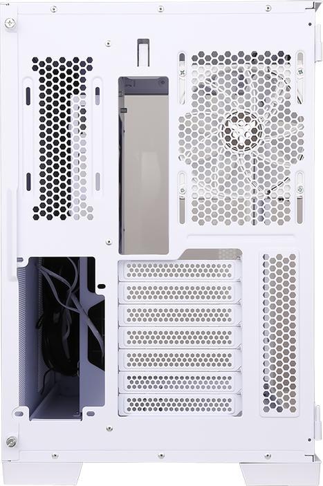 Actual product image Itek Boitier Moyen Tour ATX Dark Cave RGB avec panneau vitré (Blanc) (ATX, mATX, Mini-ITX)