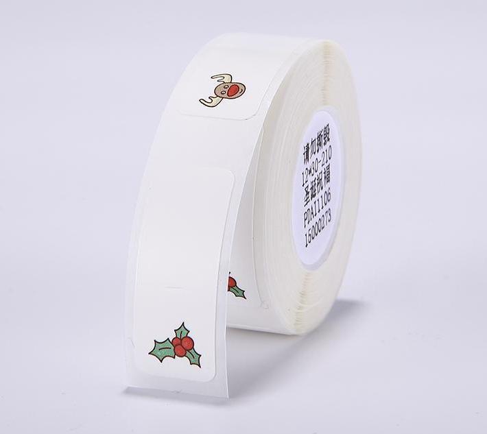 Image du produit Niimbot Thermal labels stickers T 12x30mm 210 psc (Noël)