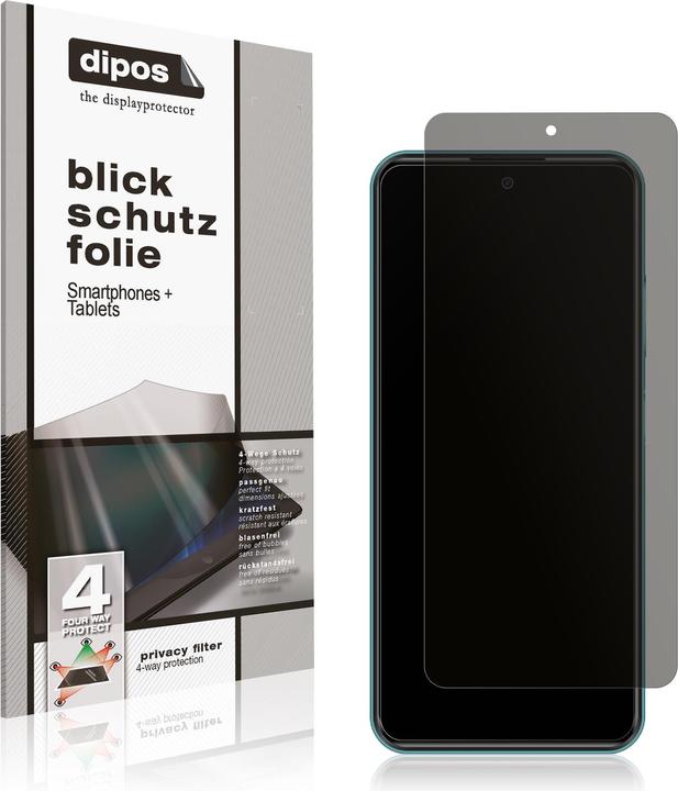 Actual product image Dipos Screen Protector 4-Way Privacy (1 Piece, Infinix Hot 11)