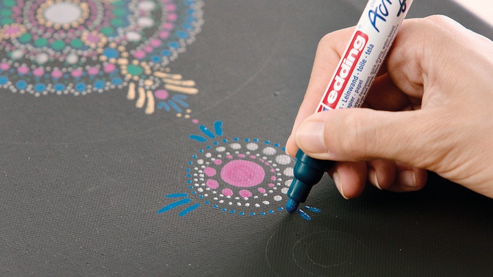 Produktbild Edding Acrylmarker 5100 (Elegant midnight, 3 mm, 1 x)