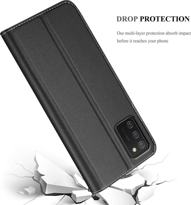 Actual product image Cadorabo Book Classy Style Cover (Samsung Galaxy A02s)