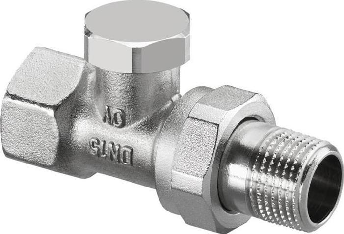 Oventrop OV HK-Verschraubung Combi 2 PN 10 MS vernickelt Durchgang DN 10 3/8Z