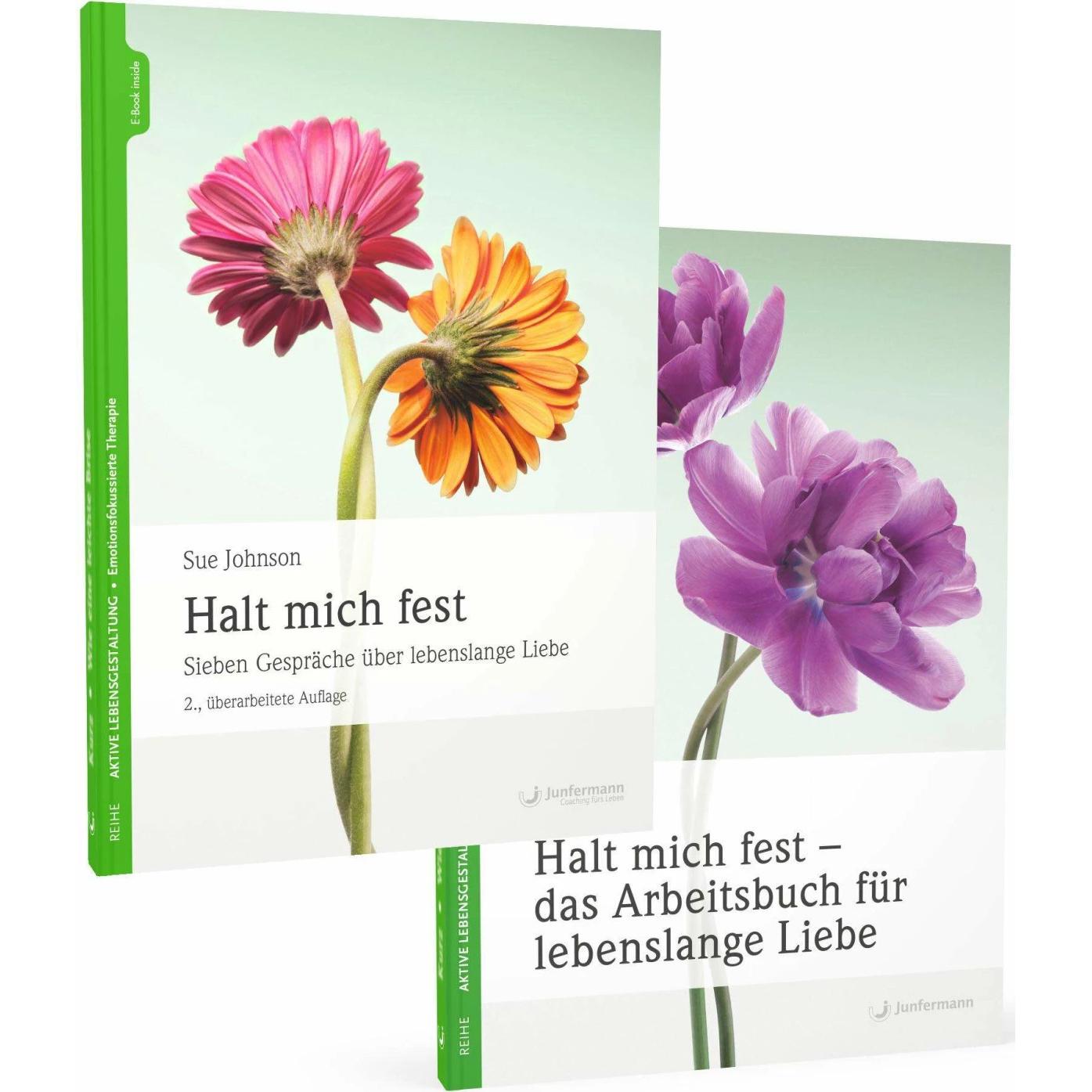 Bundle Halt mich fest Grundlagen- und Arbeitsbuch, Ratgeber von Sue Johnson