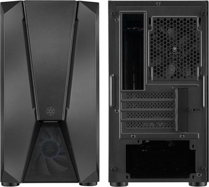 Image du produit Silverstone Fara V1M Pro Boîtier Micro-ATX, ARGB, verre trempé (mATX, Mini-ITX)