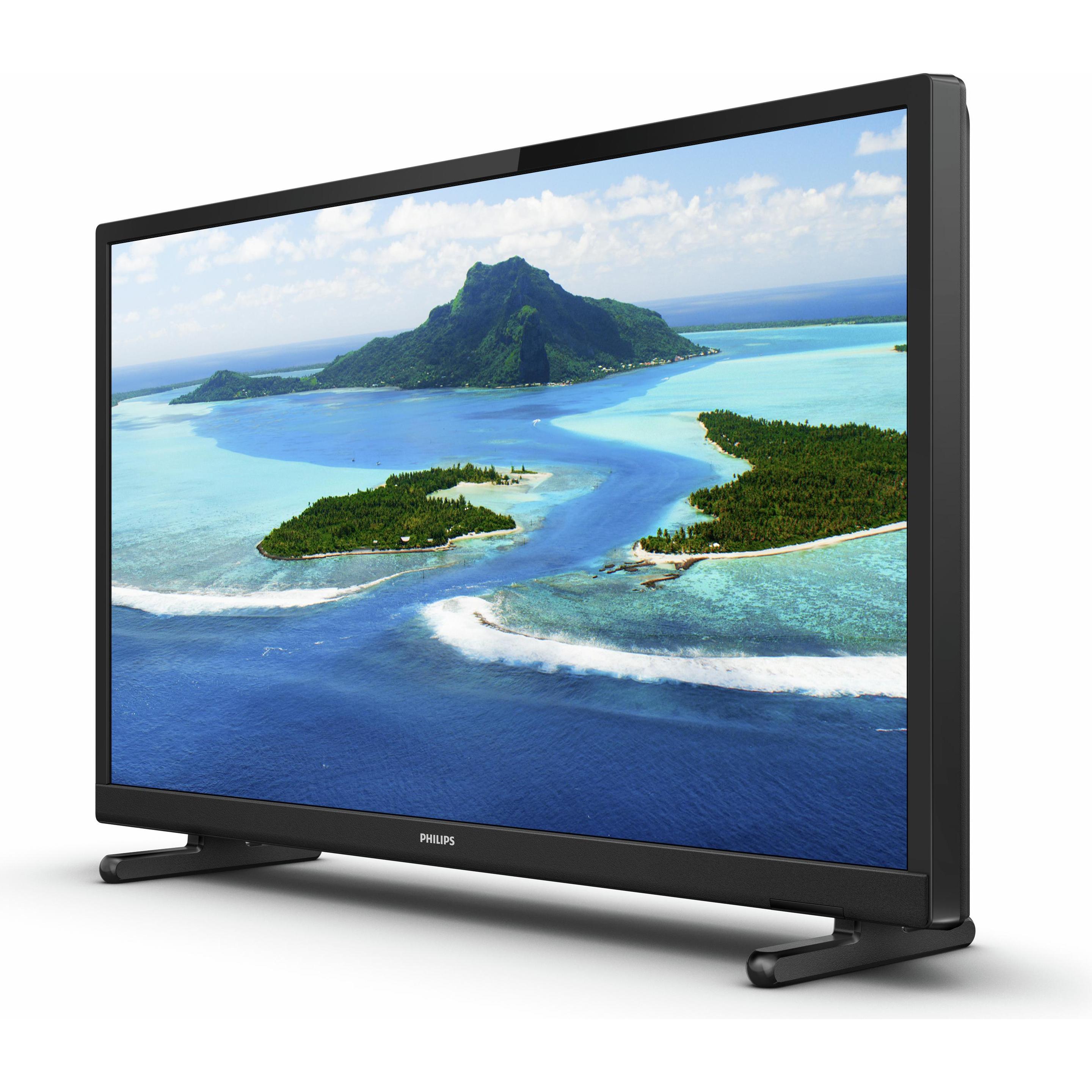 Philips 24PHS5507 (24", PHS5507, LCD, HD, 2022), TV, Schwarz