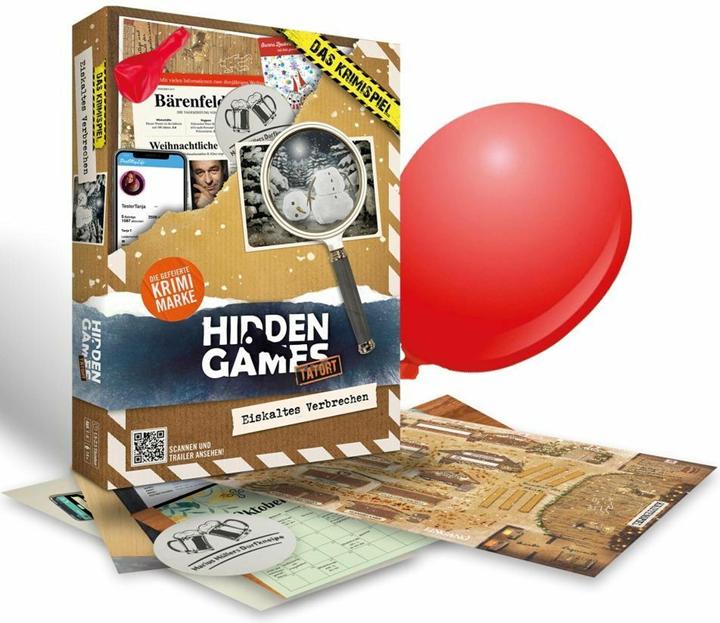 Actual product image Hidden Games Crime Scene - Ice Cold Crime (German, 1 - 6 Players)