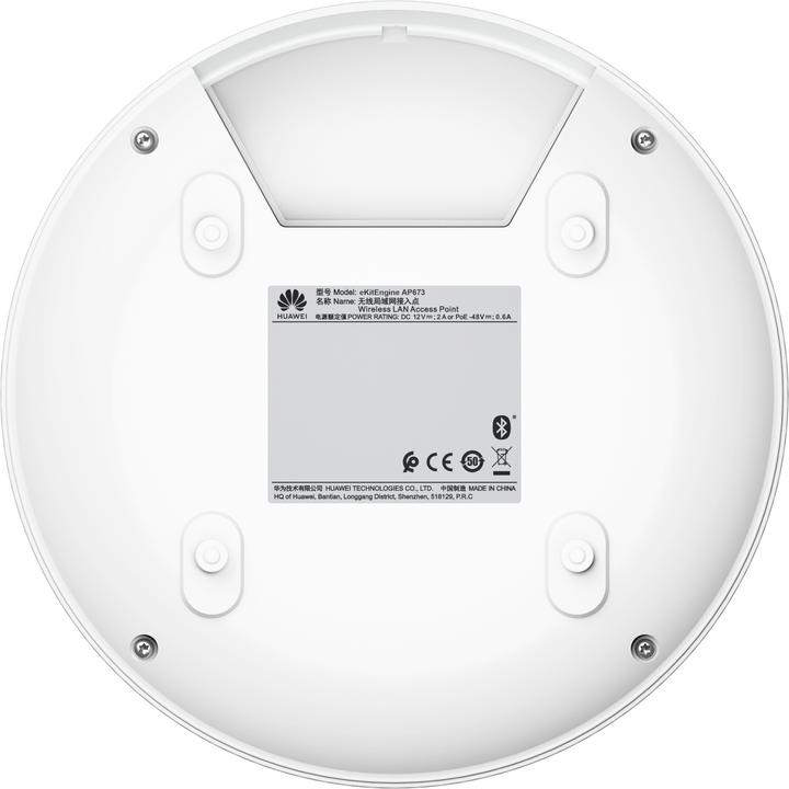 Produktbild Huawei Wireless LAN Equipment AP673 AP673 11be indoor 2+2+4 tri bands smart antenna USB BLE AP673 RJ