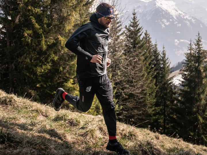 Produktbild Compressport Hurricane Herren Laufhose (M)