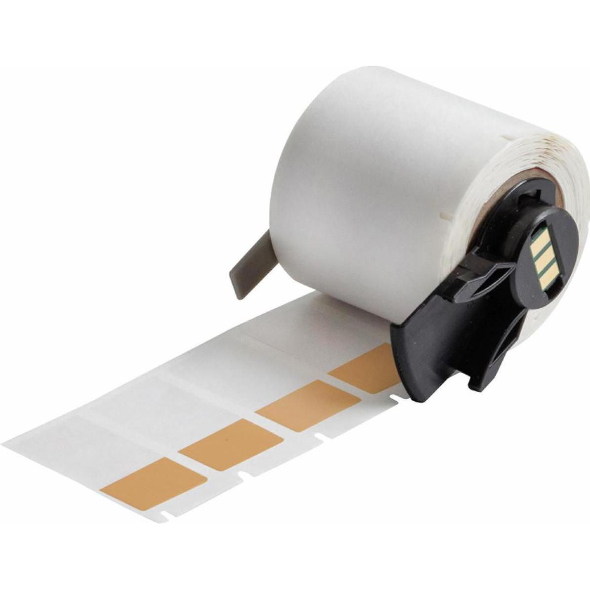 Brady, Etiketten, M6-30-427-OR, Vinyl, selbstlaminierend, Orange/Transparent, matt, 19.05 x 12.70(38.10) mm, f