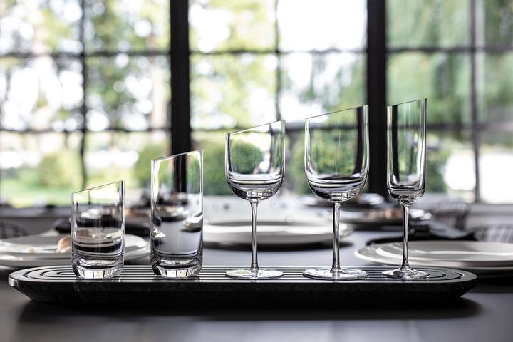 Immagine prodotto Villeroy & Boch Calice da vino bianco, set di 4 pezzi NewMoon (21.50 cl, 4 Occhiali, Bicchieri da vino bianco)