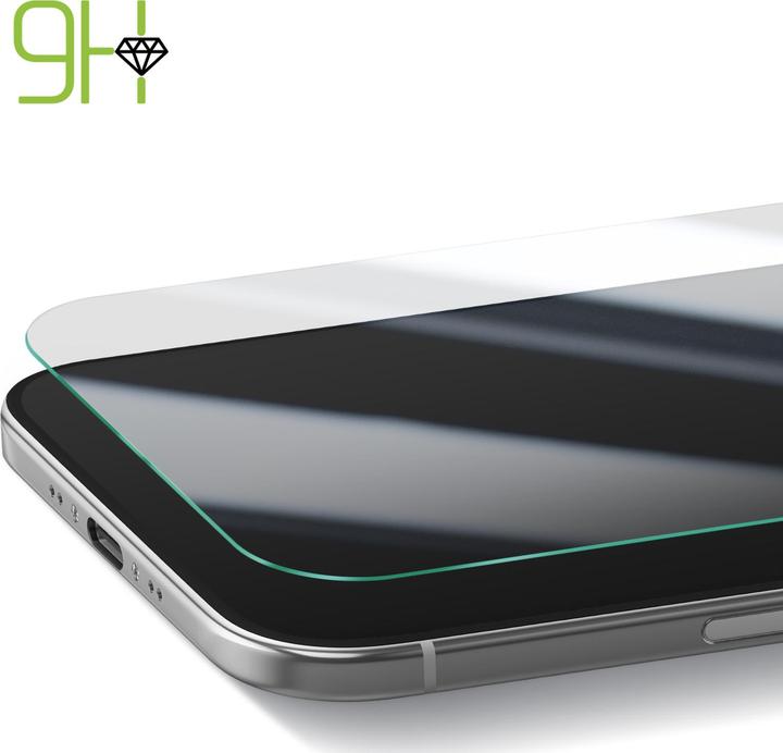 Produktbild Mayaxess 9H Glasfolie iPhone Air ölabweisend & klar (1 Stk., Apple iPhone Air)