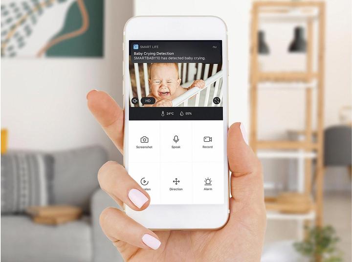 Productafbeelding Alecto Smartbaby10 (Video & Audio, 300 m)