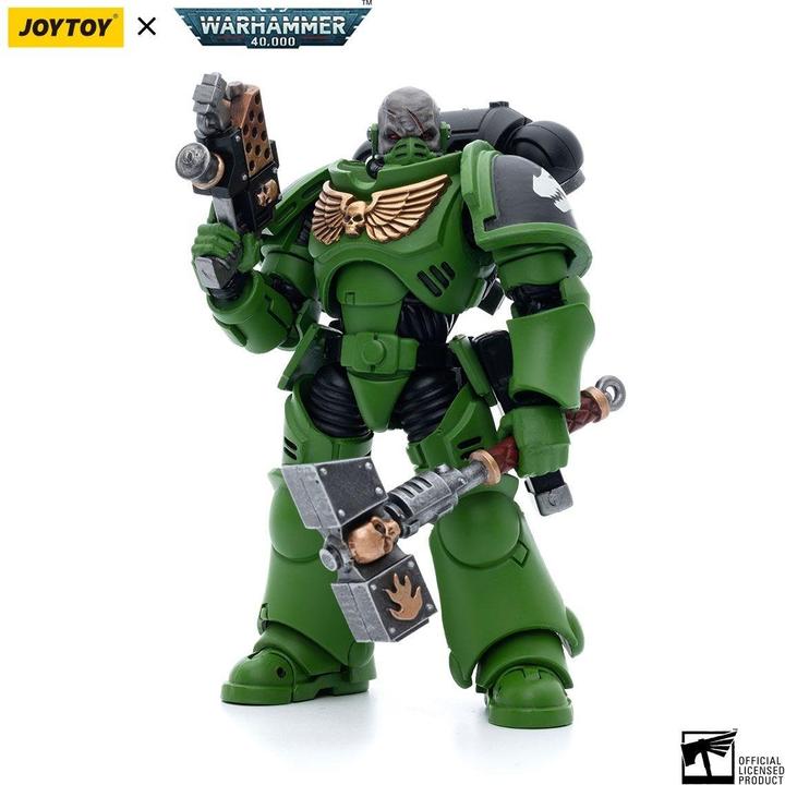 Immagine prodotto Joy Toy Statuetta di Warhammer 40k 1/18 Salamanders Assault Intercessors Sergente Krajax 12 cm