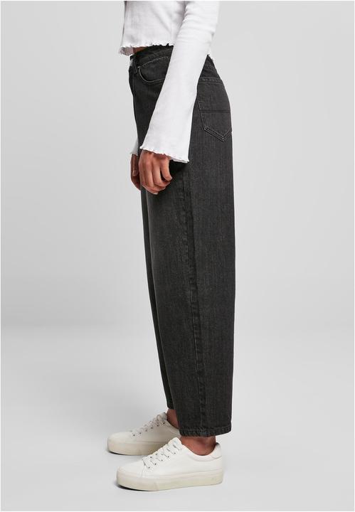 Produktbild Urban Classics Ladies High Waist Wide Leg Cropped Denim Pants (27)