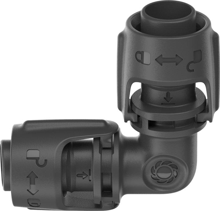 Actual product image Gardena Micro-Drip-System L-piece 13 mm (1/2") (Drip irrigation connector + branch)