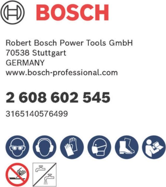 Immagine prodotto Bosch Professional Zubehör Lama diamantata Standard per calcestruzzo, 400 x 20,00/25,40 x 3,2 x 10 mm