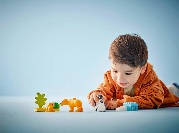 Image du produit LEGO Wildtier-Familien: Pinguine und Löwen (10442)
