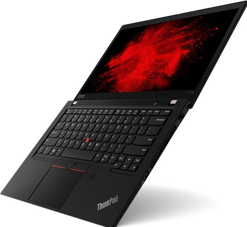 Actual product image Lenovo ThinkPad P43s (14", Intel Core i7-8565U, 8 GB, 256 GB, DE)