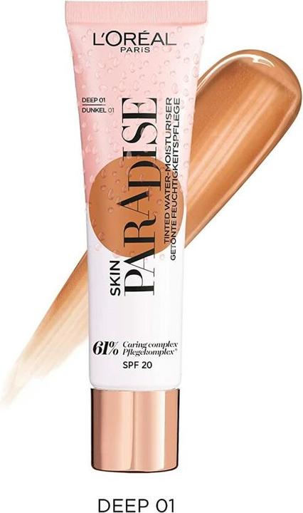 Image du produit L'Oréal Paris L'Oreal Skin Paradise Crème Teinté Hydratante Fond de teint Spf20 30 Ml