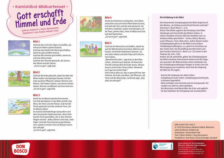 Hebert:Gott erschafft Himmel und Erde. (Deutsch, Esther Hebert, Gesa Rensmann, 2023)