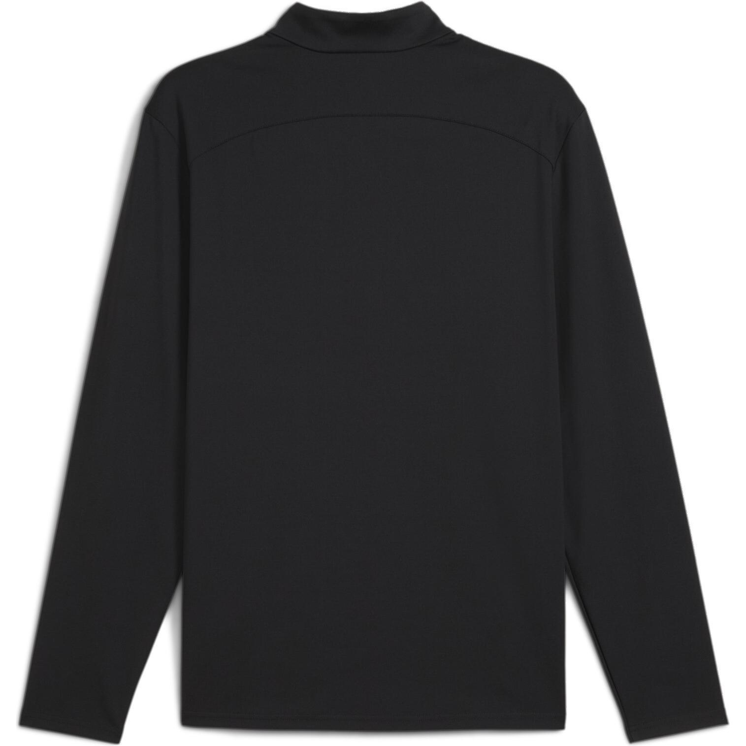 Thumbnail - Puma, Herren, Laufjacke, Cloudspun Tech 1/4 Zip (XS), Schwarz, XS