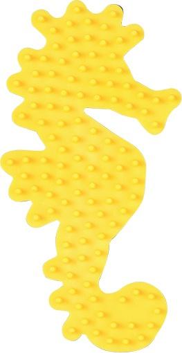 Actual product image Hama Perlen Hama ironing beads plate: seahorse