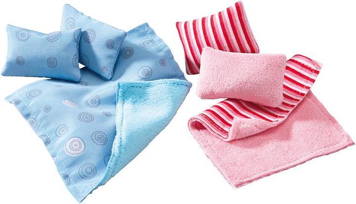 Produktbild Haba Little Friends – Puppenhaus-Zubehör Kissen & Decke