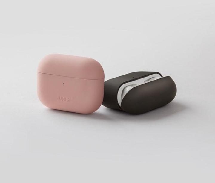 Immagine prodotto Uniq etui Lino AirPods Pro Silicone czarny/ink nero (Borsa per cuffie)