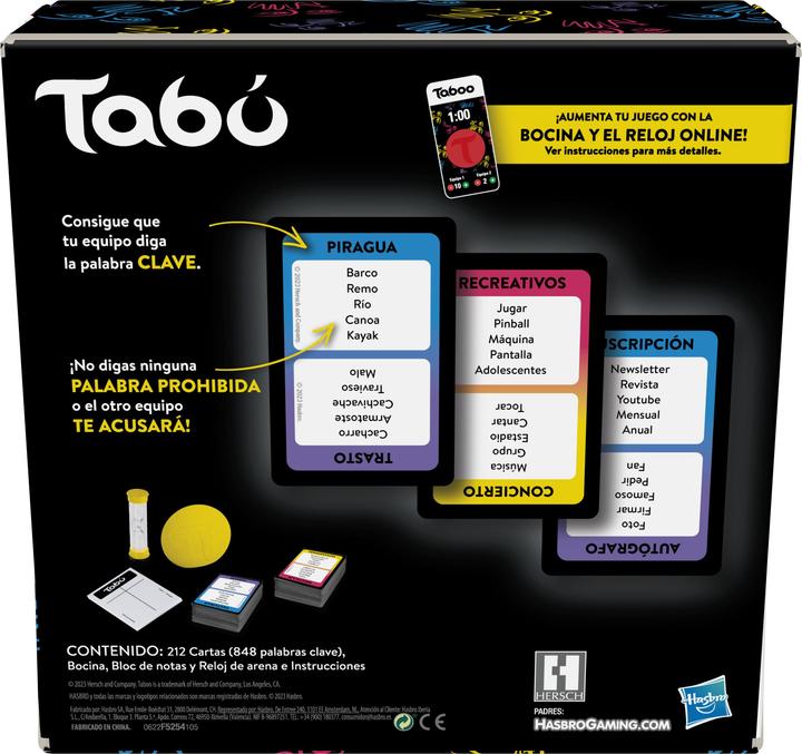 Produktbild Hasbro Tischspiel Tabú