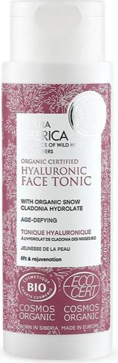 Image du produit Natura Siberica Lotion tonique anti-hyaluronique certifiée bio 150 ml (Tonique visage, 150 ml)