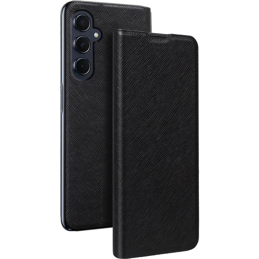Bigben Folio Stand Cover (Samsung Galaxy A55), Smartphone Hülle, Schwarz