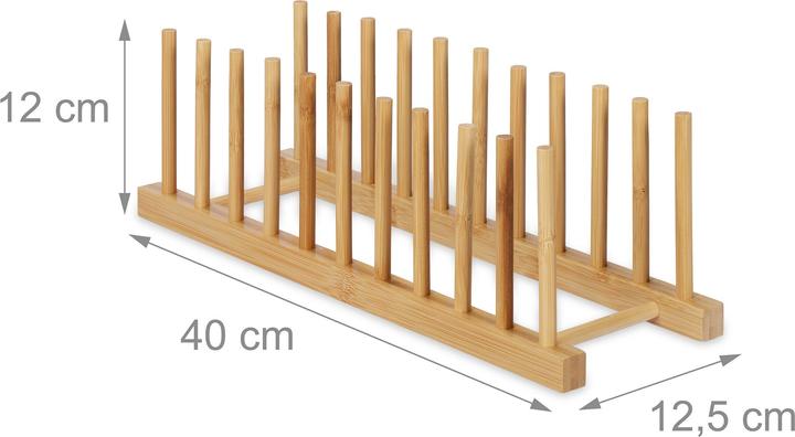 Actual product image Relaxdays Plate rack