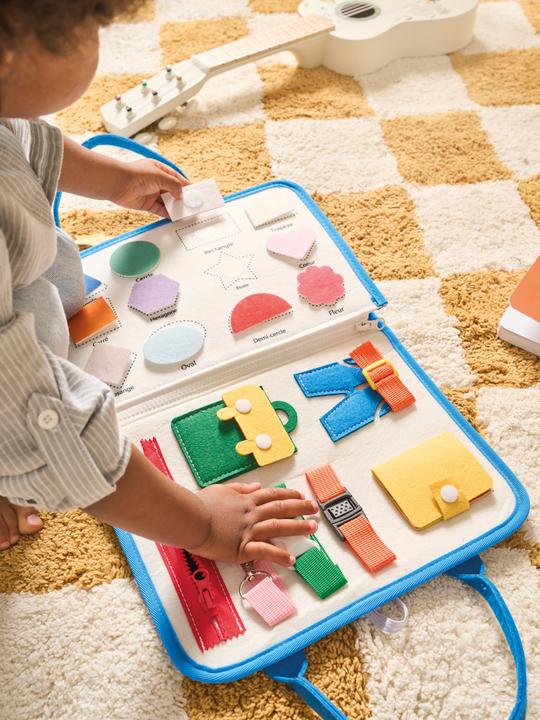 Produktbild Vertbaudet Kinder Activity-Buch aus Stoff