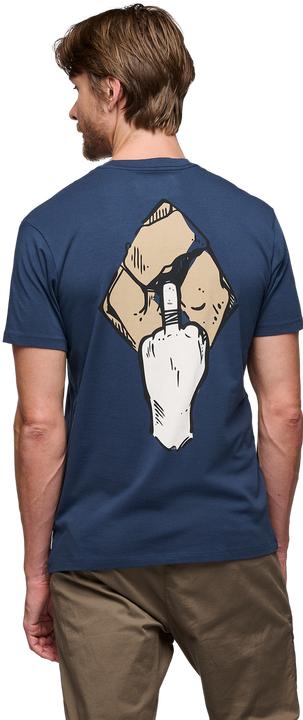 Actual product image Black Diamond Mono Pocket Ss Tee (L)