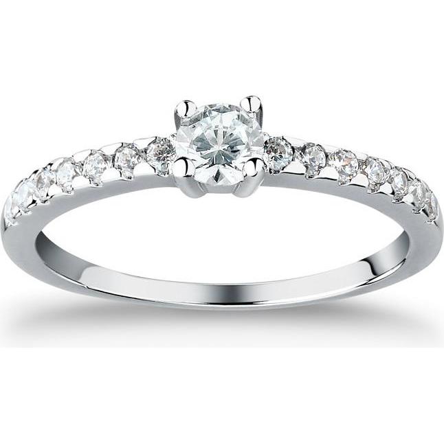 La Petite Story, Ring, Charming silver ring with zircons Silver LPS03AWV090 - Circuit: 58 mm, (58, 925 Silber)