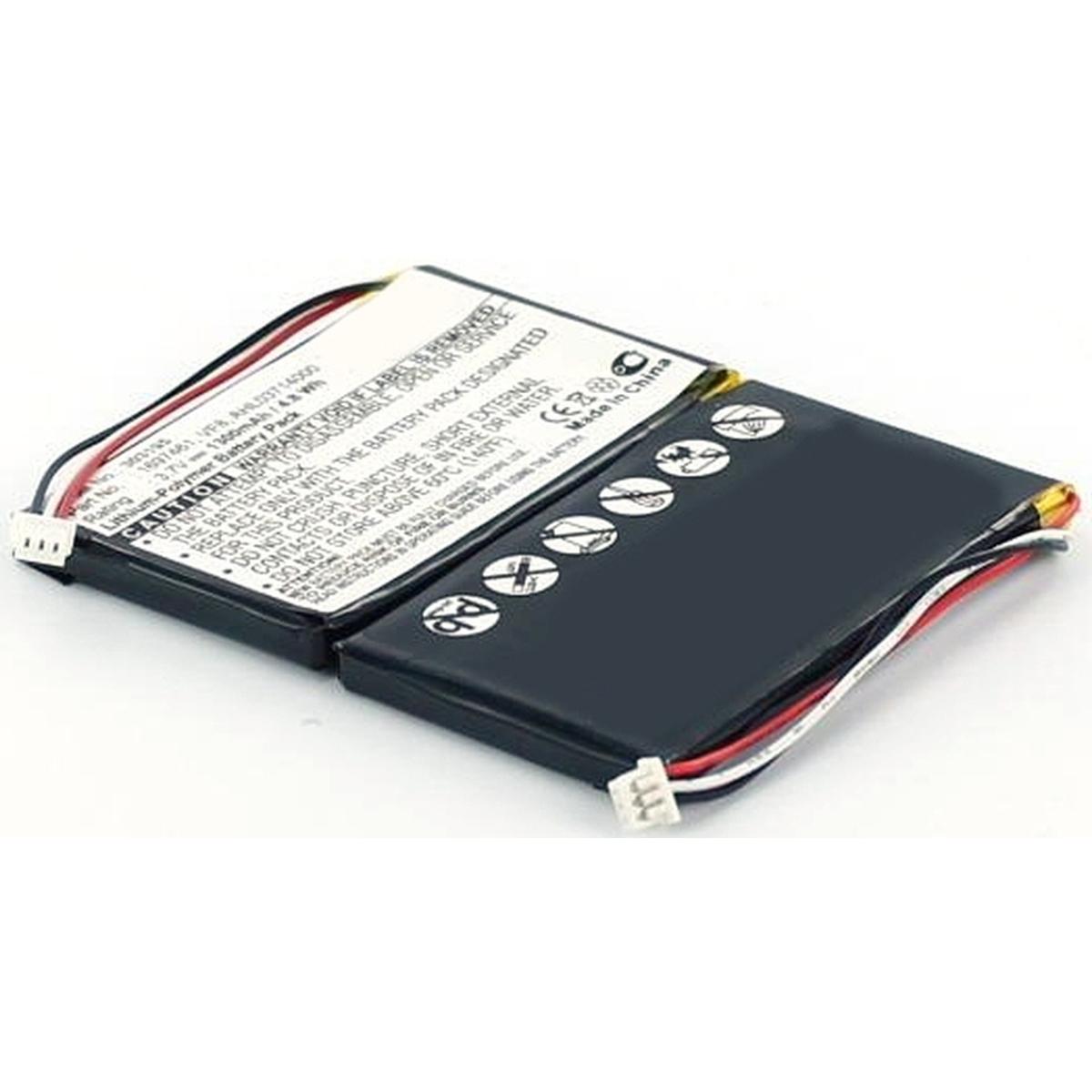 AGI, Fahrzeug Navigation Zubehör, 43183 - Akku - Schwarz - Lithium Polymer (LiPo) - 1200 mAh - 3,7 V - 62 mm