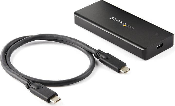 StarTech .com M2E1BRU31C M.2 NVMe PCIe SSD Enclosure (IP67, rugged, USB 3.1 Gen 2 (10 Gbps) USB-C) (M.2)