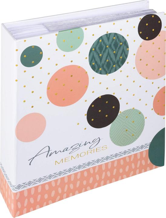 Walther Design Amazing Memories salmon 10x15 200 photos Memo ME487R (13 x 18 cm)