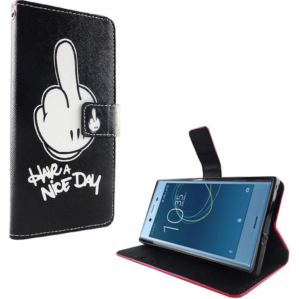 König Design Hülle Handy Schutz für Sony Xperia XZs Case Cover Tasche Wallet Etui Handyhülle (Sony Xperia XZs), Smartpho...