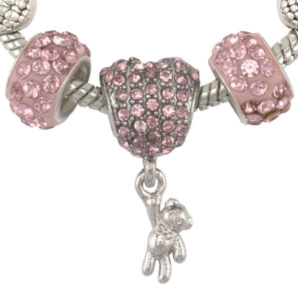 Image du produit Ulysse Couleurs d'Enfance Très beau bracelet avec motif ourson (Métal)