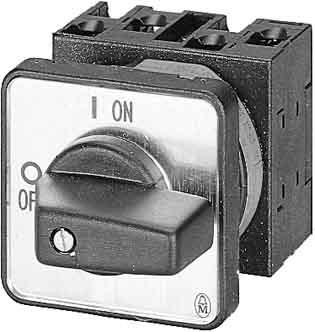 Actual product image Eaton Reversing switch, T0, 20 A, built-in, 2 53079