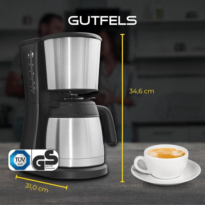Actual product image Gutfels Filter coffee maker 1.25L