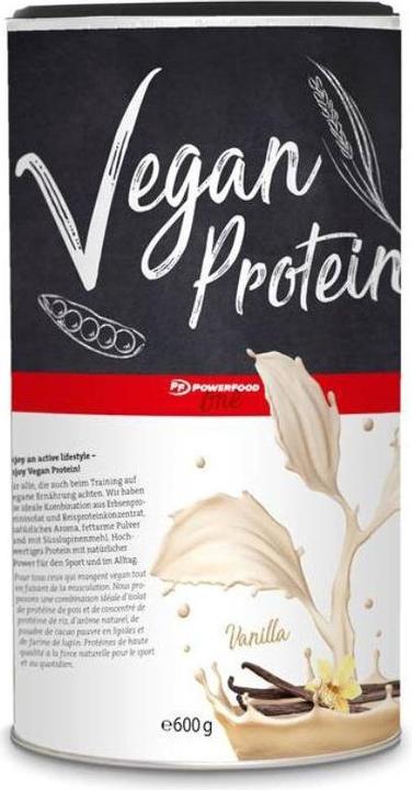 Image du produit Powerfood Protéines végétaliennes (Vanille, 1 pcs, 600 g)
