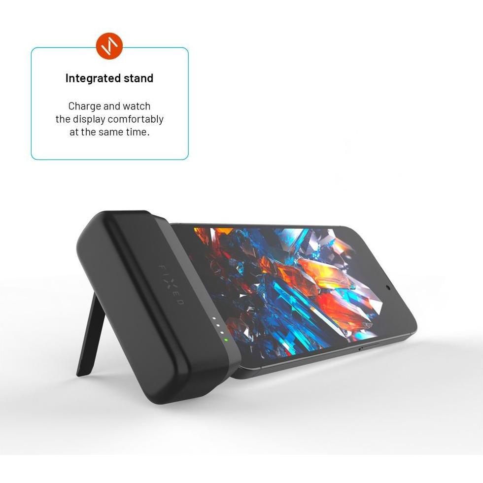 Fixed Zen 5 Plug-in PowerBank, PD 20W, 5 000 mAh, nero (5000 mAh, 20 W, 18.50 Wh), Powerbank, Nero