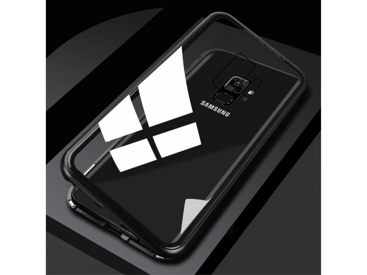 Actual product image G-Case Samsung Galaxy S9+ Aluminium Magnetic Glass Back Cover Case (Samsung Galaxy S9+)