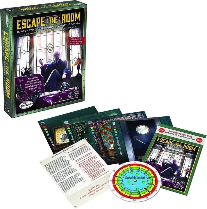 Actual product image Thinkfun Escape the Room - Dr. Gravely's Mystery of the Refuge (German)