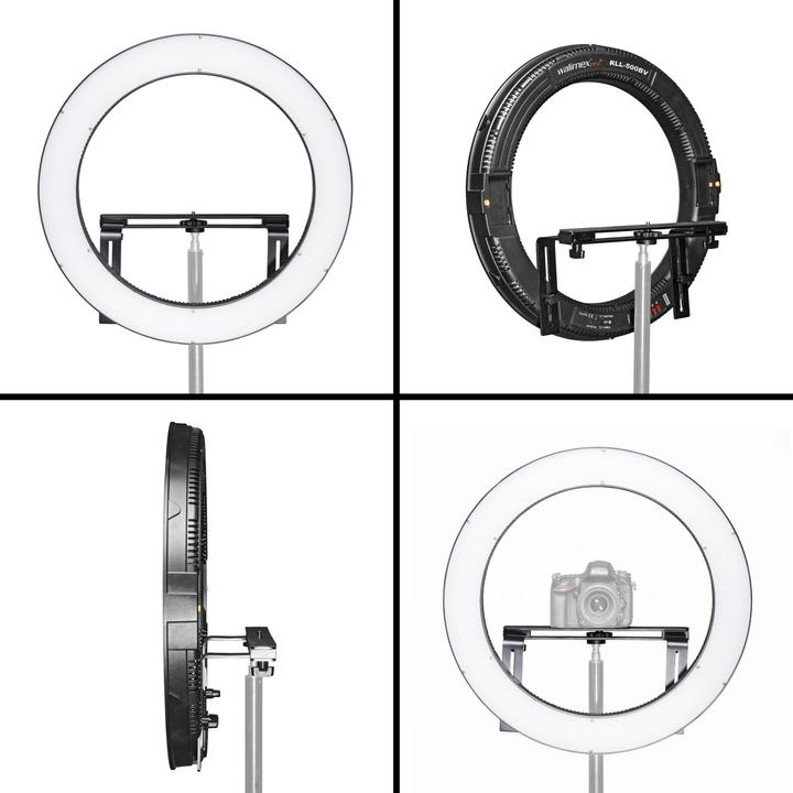 Immagine prodotto Walimex pro per luce ad anello a LED 500 BiColor Set (Anello di luce)