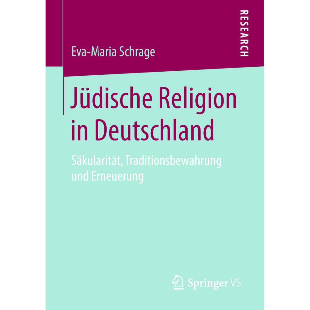 Jüdische Religion in Deutschland, Fachbücher von Eva-Maria Schrage