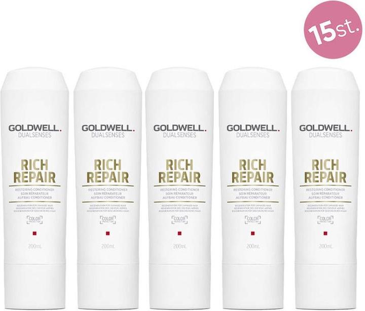Produktbild Goldwell 15x Dualsensenses Rich Repair Restioning Contectioner 200ml (Parfum set)
