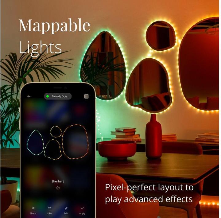 Image du produit Twinkly Points (RGB, 2000 cm, Extérieur)